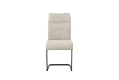 Schwingstuhl FRIEDA, 2er Set creme schwarz B/H/T: ca. 47x94x61 cm