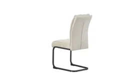 Schwingstuhl FRIEDA, 2er Set creme schwarz B/H/T: ca. 47x94x61 cm