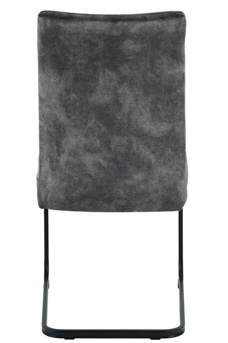 Schwingstuhl Gela anthrazit Microfaser B/H/T: ca. 49x98x62 cm