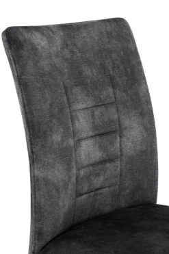 Schwingstuhl Gela anthrazit Microfaser B/H/T: ca. 49x98x62 cm
