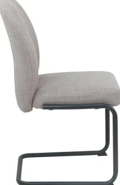 Schwingstuhl Karen II, 2er-Set schlamm Webstoff B/H/T: ca. 53x90x62 cm