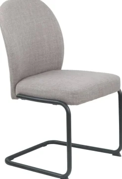 Schwingstuhl Karen II, 2er-Set schlamm Webstoff B/H/T: ca. 53x90x62 cm