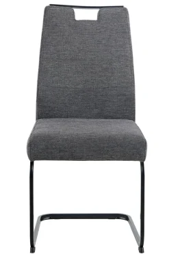 Schwingstuhl Kerstin II anthrazit Webstoff B/H/T: ca. 47x100x65 cm