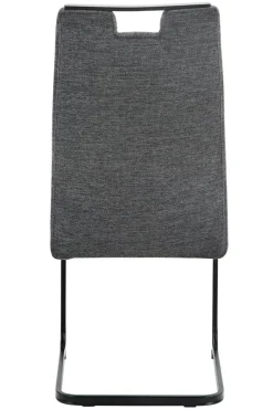 Schwingstuhl Kerstin II anthrazit Webstoff B/H/T: ca. 47x100x65 cm