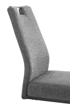 Schwingstuhl Kerstin II anthrazit Webstoff B/H/T: ca. 47x100x65 cm