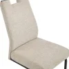 Schwingstuhl Kerstin II beige Webstoff B/H/T: ca. 47x100x65 cm