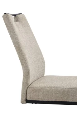 Schwingstuhl Kerstin II beige Webstoff B/H/T: ca. 47x100x65 cm