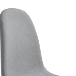 Schwingstuhl Leya grau Microfaser B/H/T: ca. 44x86x53 cm
