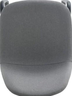Schwingstuhl Leya grau Microfaser B/H/T: ca. 44x86x53 cm