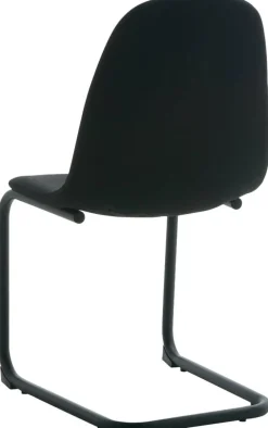 Schwingstuhl Leya schwarz Microfaser B/H/T: ca. 44x86x53 cm