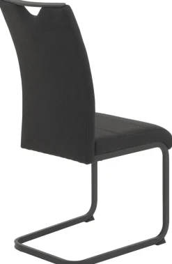Schwingstuhl Mars schwarz Webstoff B/H/T: ca. 43x99x60 cm