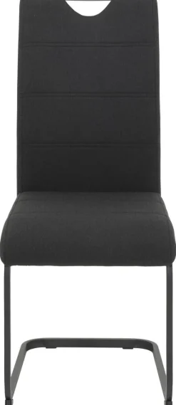 Schwingstuhl Mars schwarz Webstoff B/H/T: ca. 43x99x60 cm