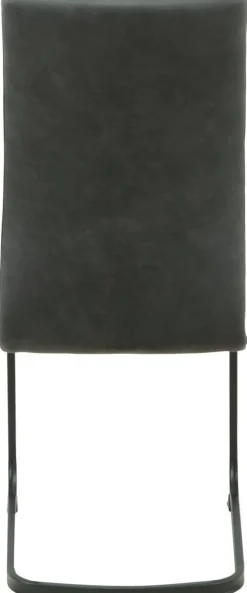 Schwingstuhl Melanie anthrazit Microfaser B/H/T: ca. 43x98x60 cm