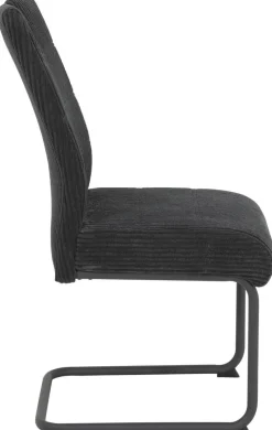 Schwingstuhl Merkur anthrazit Microfaser B/H/T: ca. 47x99x63 cm