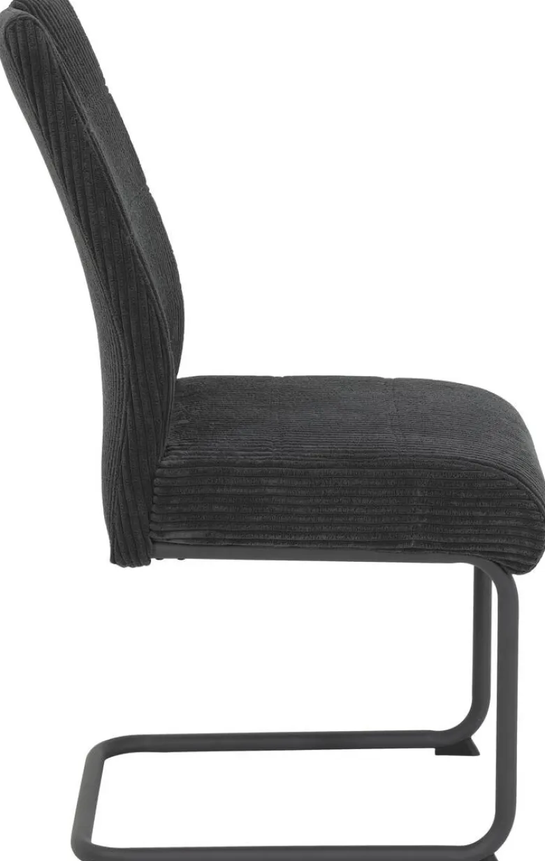 Schwingstuhl Merkur anthrazit Microfaser B/H/T: ca. 47x99x63 cm