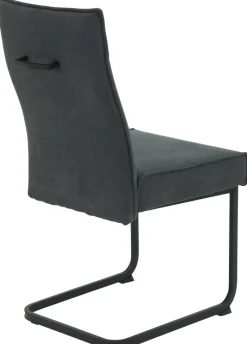 Schwingstuhl Nina anthrazit Webstoff B/H/T: ca. 48x97x68 cm