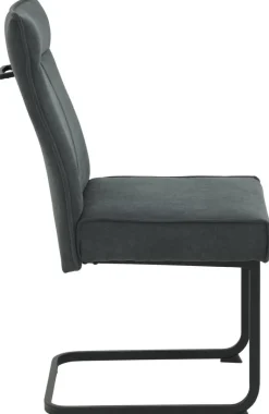 Schwingstuhl Nina anthrazit Webstoff B/H/T: ca. 48x97x68 cm