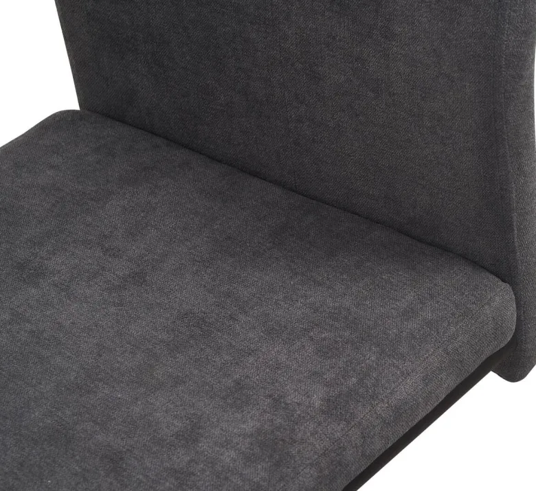Schwingstuhl Noemi grau Microfaser B/H/T: ca. 44x96x57 cm