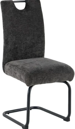 Schwingstuhl Pisa anthrazit Webstoff B/H/T: ca. 43x95x60 cm