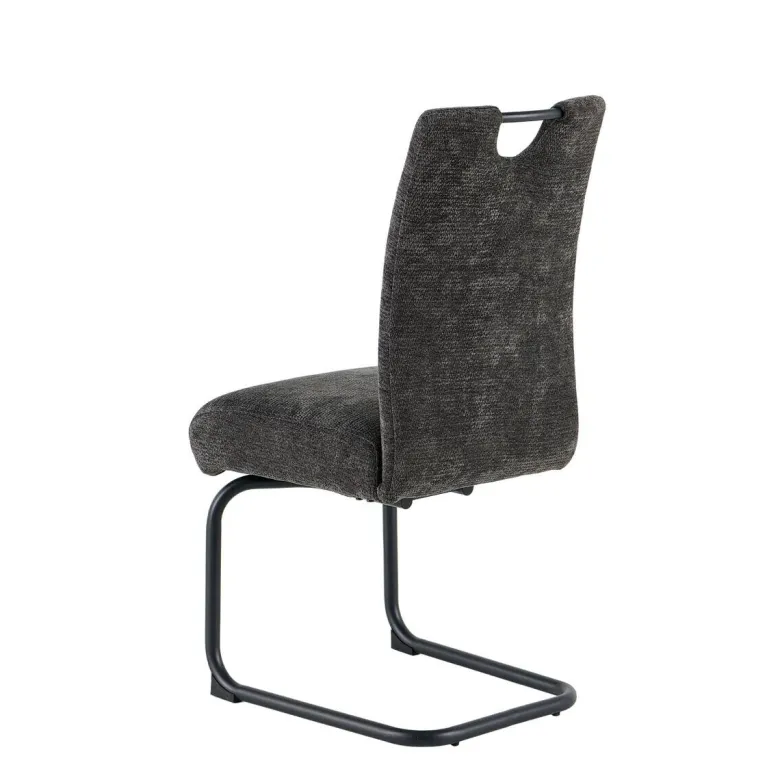 Schwingstuhl Pisa anthrazit Webstoff B/H/T: ca. 43x95x60 cm