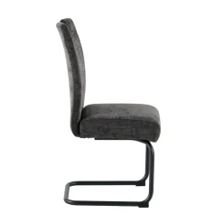 Schwingstuhl Pisa anthrazit Webstoff B/H/T: ca. 43x95x60 cm