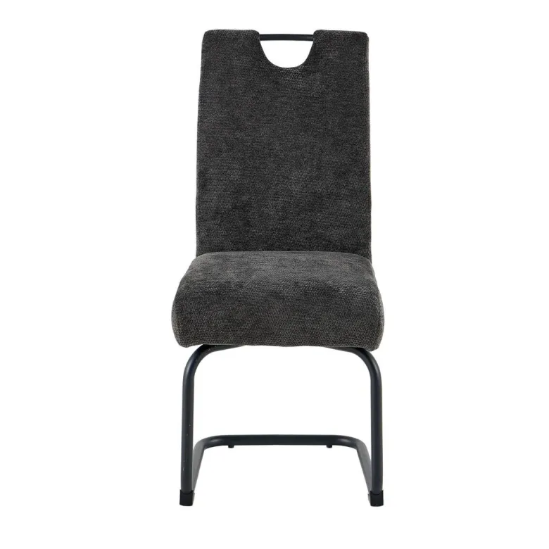 Schwingstuhl Pisa anthrazit Webstoff B/H/T: ca. 43x95x60 cm