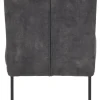 Schwingstuhl Rachel I, 4er-Set anthrazit Microfaser B/H/T: ca. 46x96x60 cm