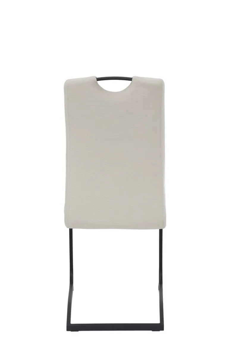 Schwingstuhl Riga beige Samt