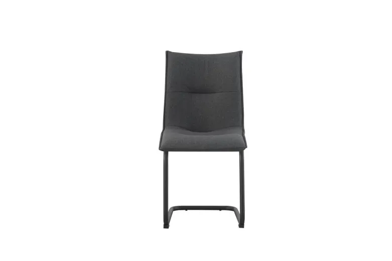 Schwingstuhl SONJA, 2er Set anthrazit Webstoff B/H/T: ca. 46x89x57 cm