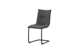 Schwingstuhl SONJA, 2er Set anthrazit Webstoff B/H/T: ca. 46x89x57 cm