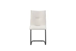 Schwingstuhl SONJA, 2er Set creme Webstoff B/H/T: ca. 46x89x57 cm