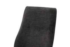 Schwingstuhl TINA, 2er Set anthrazit Webstoff B/H/T: ca. 43x98x59 cm