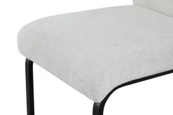 Schwingstuhl TINA, 2er Set creme Webstoff B/H/T: ca. 43x98x59 cm