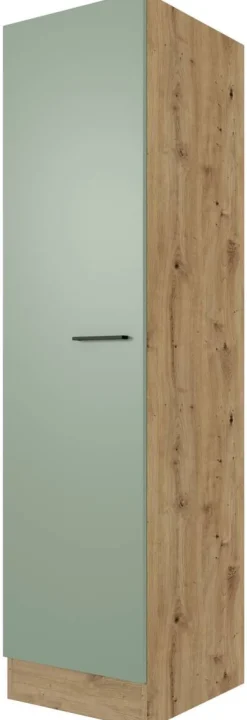 Seitenschrank Cara grün B/H/T: ca. 50x200x57 cm