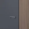 Seitenschrank Morena grau matt B/H/T: ca. 50x200x57 cm