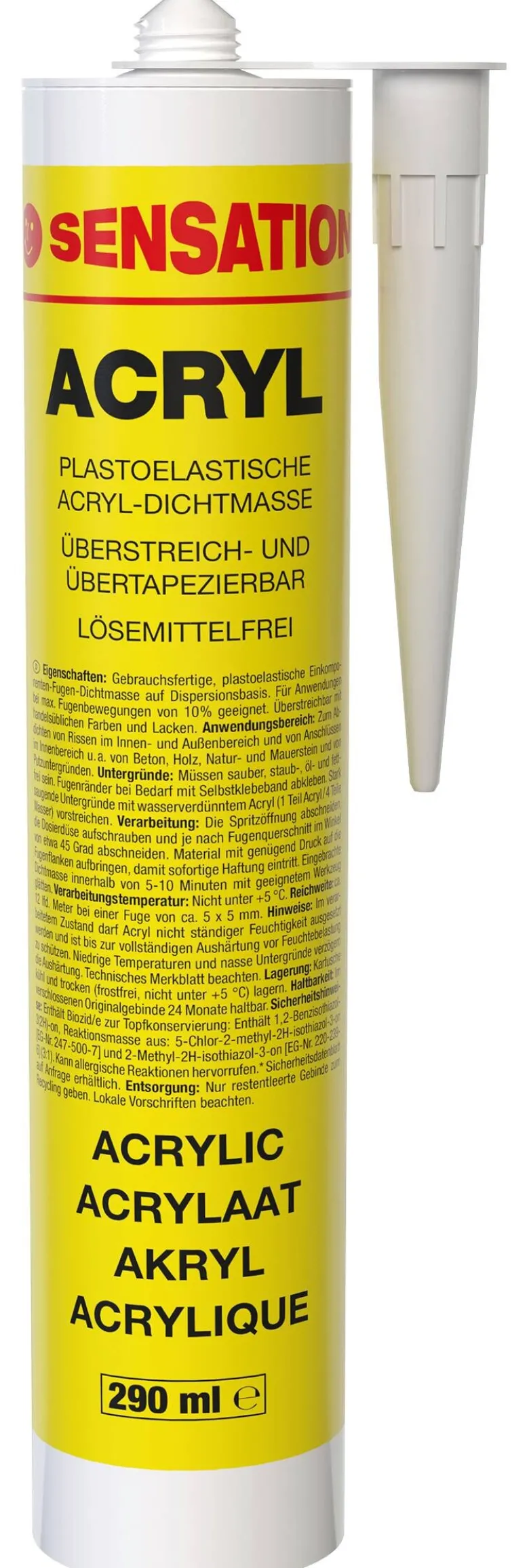 Sensation Acryl weiß ca. 0,29 l