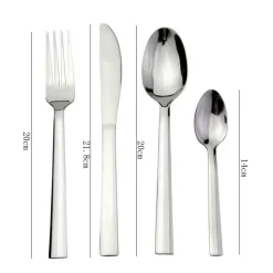 Sensation Besteck silber Edelstahl 16 tlg.