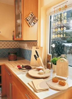 Sensation Fleischteller natur Holz D: ca. 25 cm
