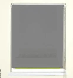 Sensation Klebe-/Klemmrollo grau B/L: ca. 120x150 cm