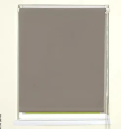 Sensation Klebe-/Klemmrollo taupe B/L: ca. 90x150 cm