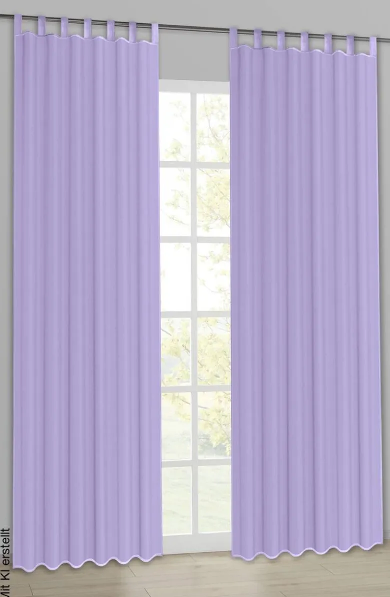 Sensation Kombivorhang Nouveau lavendel B/L: ca. 140x245 cm