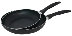 Sensation Pfannenset schwarz Aluminium 2 tlg.