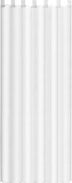 Sensation Schlaufenvorhang Look weiß B/L: ca. 140x235 cm