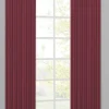 Sensation Schlaufenvorhang Look burgund B/L: ca. 140x235 cm