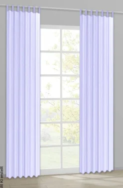 Sensation Schlaufenvorhang Look flieder B/L: ca. 140x235 cm