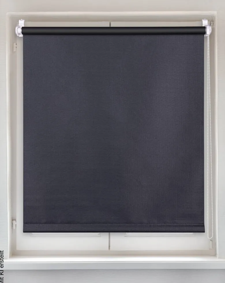 Sensation Verdunklungsrollo Dark anthrazit B/L: ca. 80x150 cm