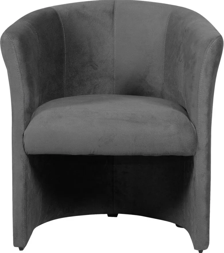 Sessel anthrazit Microfaser B/H/T: ca. 69x77x70 cm
