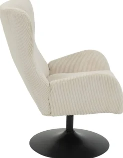 Sessel Samos beige Microfaser B/H/T: ca. 72x96x81 cm