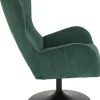 Sessel Samos grün Microfaser B/H/T: ca. 72x96x81 cm