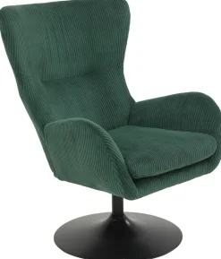 Sessel Samos grün Microfaser B/H/T: ca. 72x96x81 cm